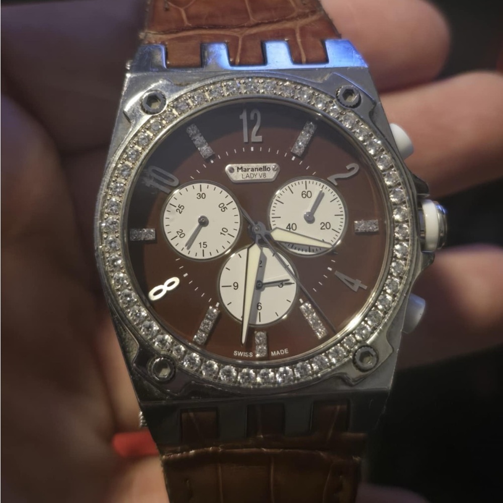 Women’s Maranello Lady V8 Diamond Watch